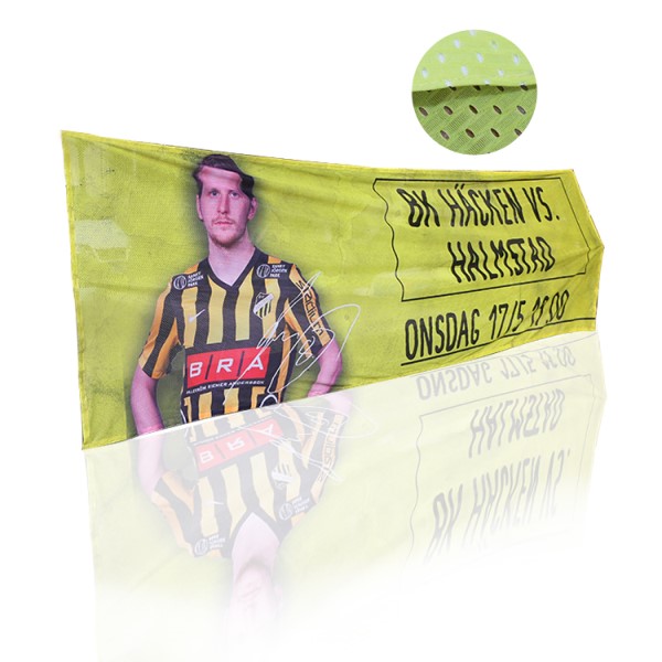 Mesh outdoor banner