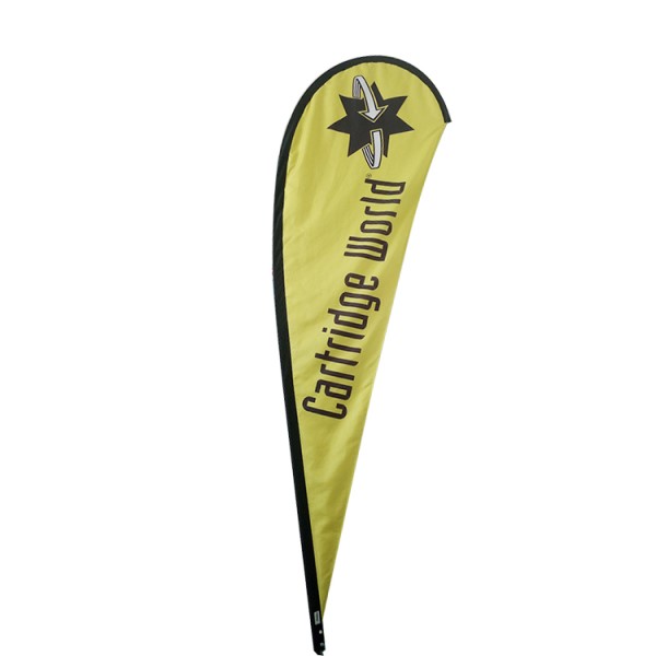 Teardrop flags