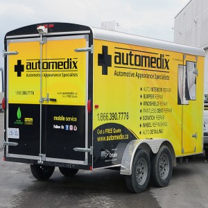 Removable Vinyl Truck Wrap