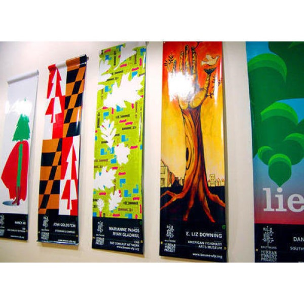 Advertising indoor banner