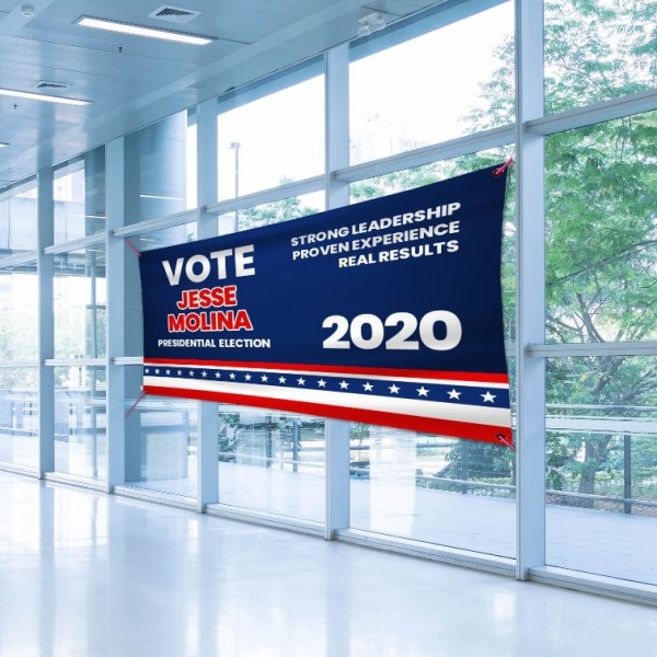Decorative indoor banner