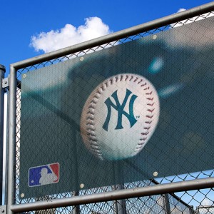Large size mesh banner