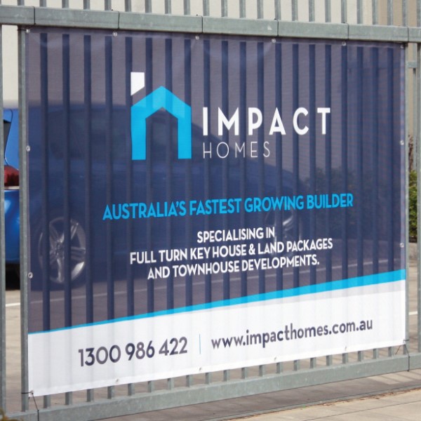 Cheap mesh banner