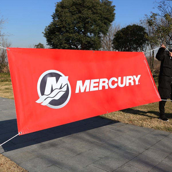 Decorative outdoor banner