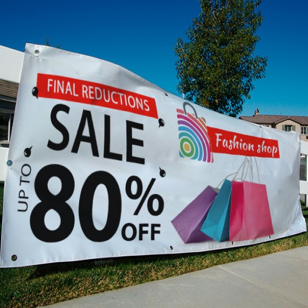 Digital printing banner
