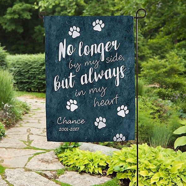 Custom garden flag