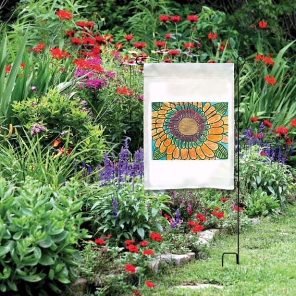 Factory garden flag
