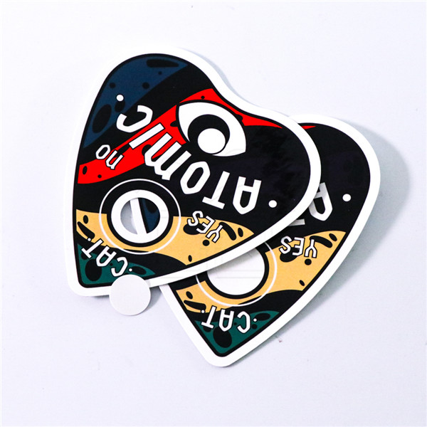 Heart shape sticker