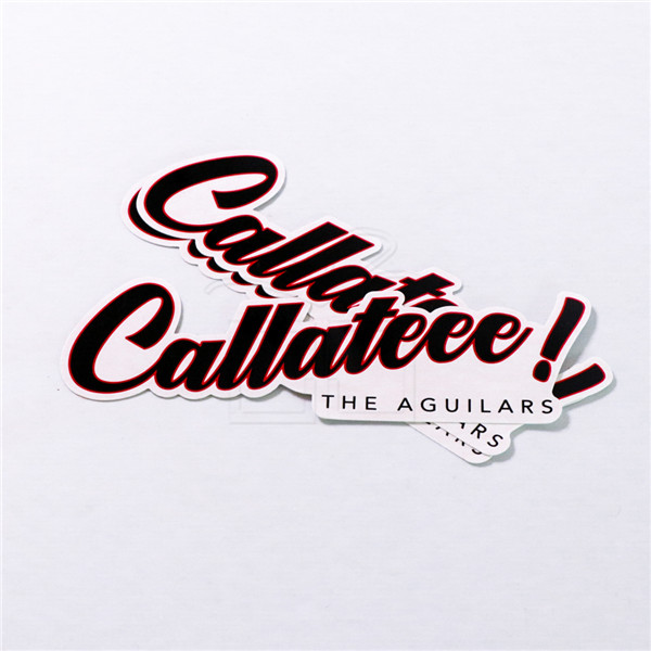 Lettering sticker