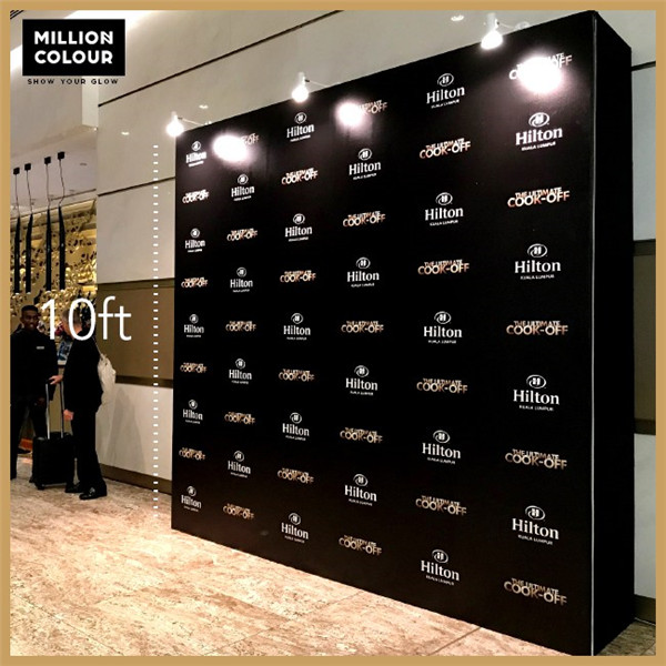 Waterproof stage backdrop